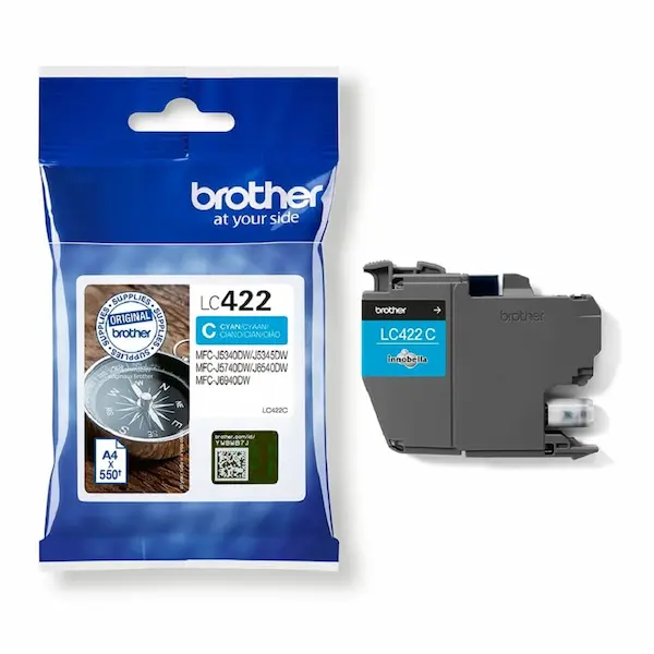OEM Brother LC422 Ink - Cyan