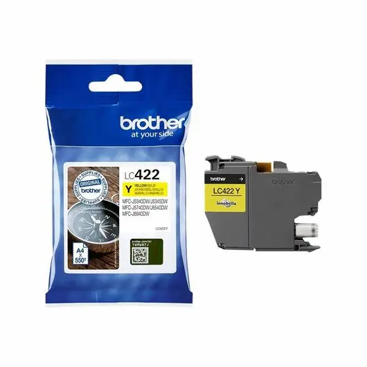 OEM Brother LC422 Ink - Yellow