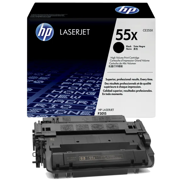 Оригинальный HP 55X - (CE255X) Тонер - Чёрный