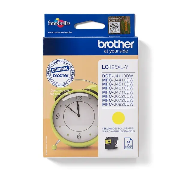OEM Brother LC125XL Ink - Yellow