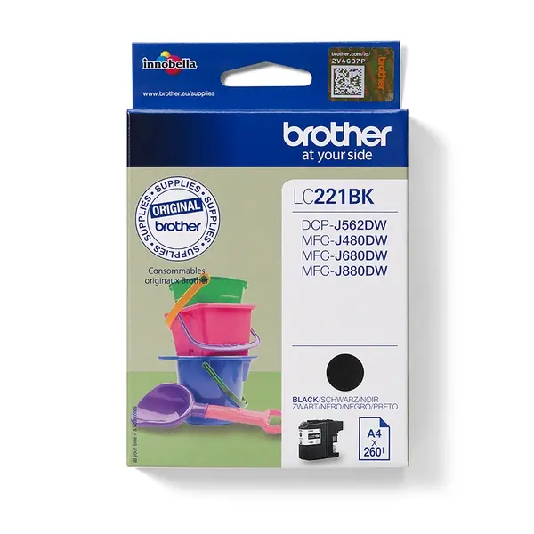 OEM Brother LC221 Ink - Black