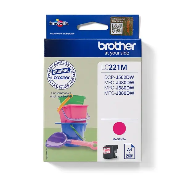 OEM Brother LC221 Ink - Magenta